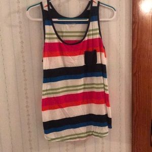 Stripped tank top